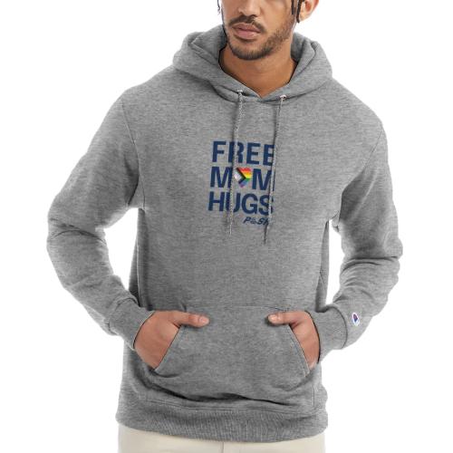 Free Mom Hugs 🏳️‍🌈🏳️‍⚧️ - Champion Unisex Powerblend Hoodie