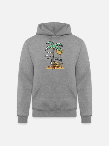 Take Me Away - Champion Unisex Powerblend Hoodie - heather gray
