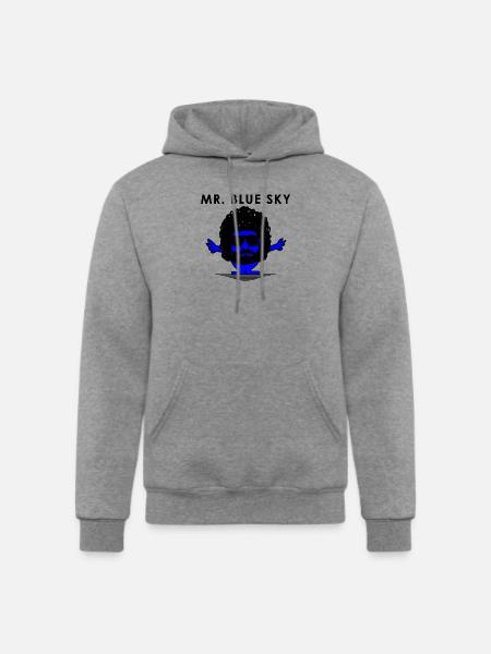 Mr Blue Sky cartoon - Champion Unisex Powerblend Hoodie - heather gray