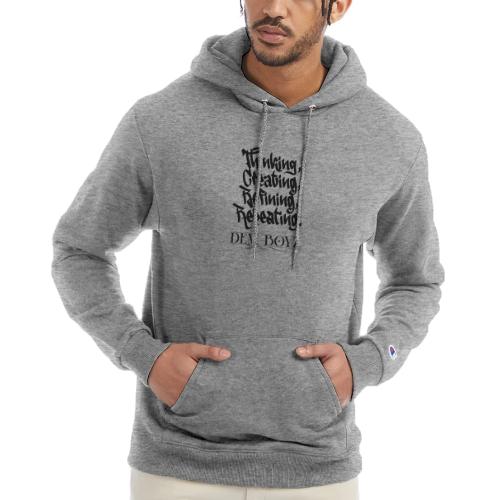 Thinking, Creating, Refining, Repeating - Champion Unisex Powerblend Hoodie