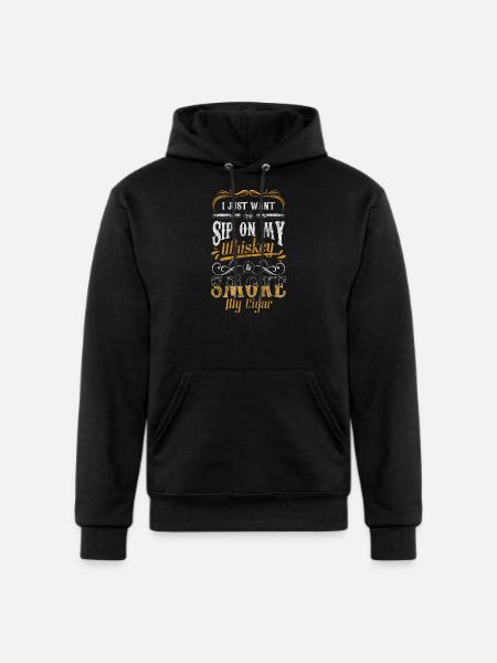 Smoker Smoke - Champion Unisex Powerblend Hoodie - black