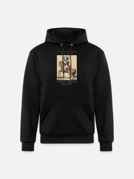 HAITI: Toussaint louverture - Champion Unisex Powerblend Hoodie - black