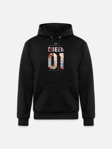 KING AND QUEEN - Champion Unisex Powerblend Hoodie - black
