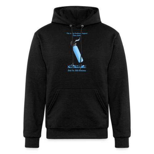 Emotional Support Water Bottle T-Shirt | Still Anx - Champion Unisex Powerblend Hoodie
