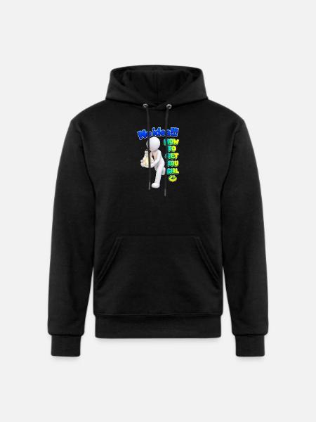 No Idea - Champion Unisex Powerblend Hoodie - black
