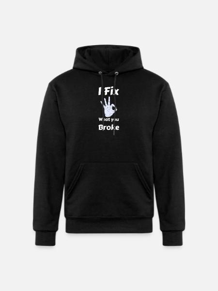Mechanic - Champion Unisex Powerblend Hoodie - black