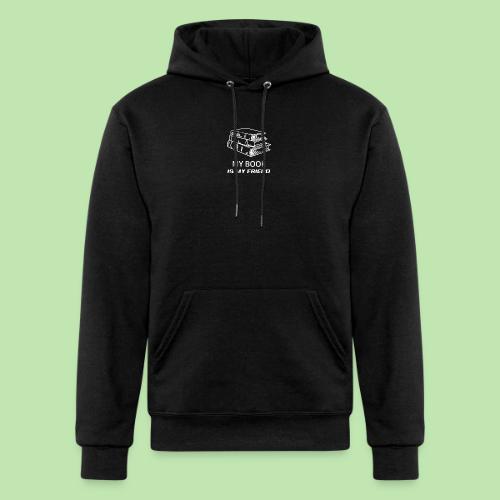 book lover t-shirt, book day shirt, my book is my - Champion Unisex Powerblend Hoodie