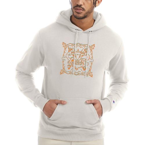 Revelation Lamb Orange - Champion Unisex Powerblend Hoodie