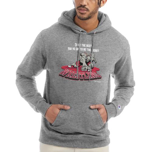 Wrestling - To be the best, you've gotta be a - Champion Unisex Powerblend Hoodie