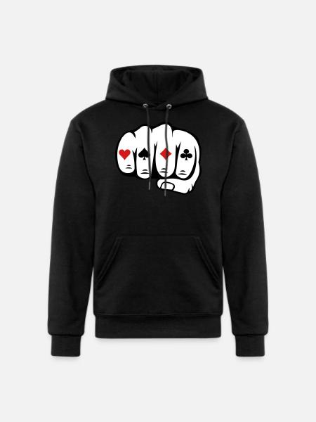 Casino - Champion Unisex Powerblend Hoodie - black