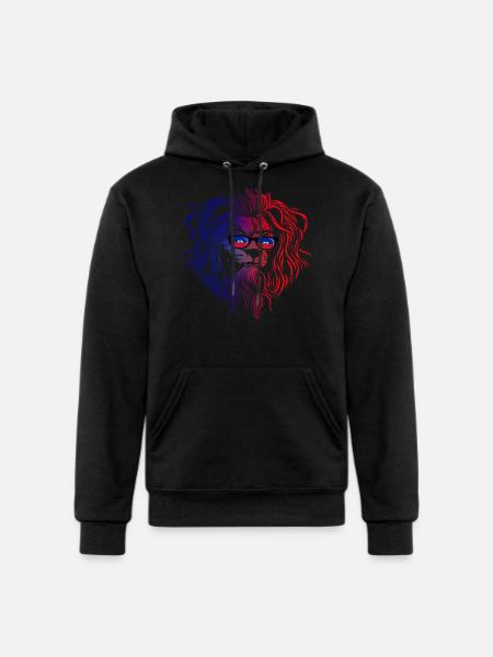 Haiti - Champion Unisex Powerblend Hoodie - black