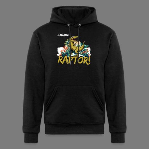 Funny Banana Raptor T-Rex Design - Champion Unisex Powerblend Hoodie