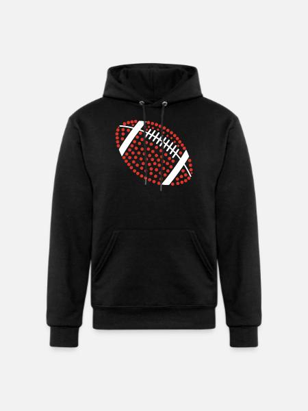 Dot American Football - Champion Unisex Powerblend Hoodie - black