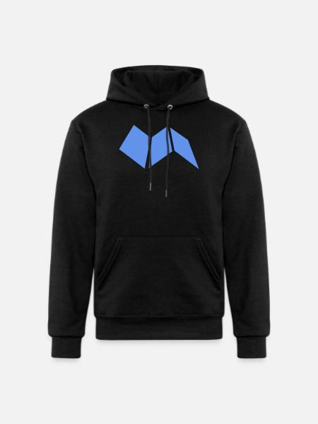 map construction paper guide - Champion Unisex Powerblend Hoodie - black