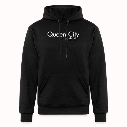 Queen City white - Champion Unisex Powerblend Hoodie