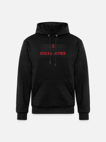 High Five - Champion Unisex Powerblend Hoodie - black