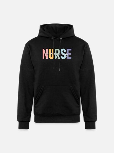 Nurse Emergency - Champion Unisex Powerblend Hoodie - black