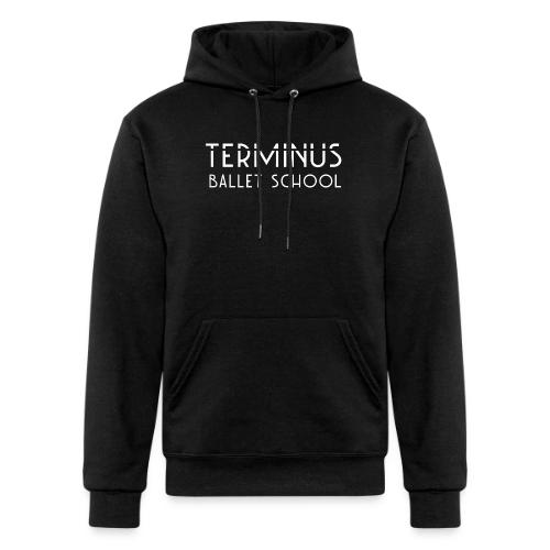 School Logo (white text) - Champion Unisex Powerblend Hoodie
