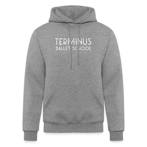 School Logo (white text) - Champion Unisex Powerblend Hoodie