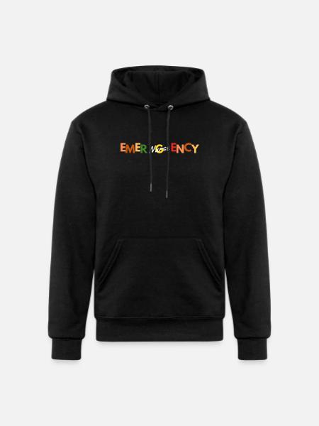 Emergency nurse - Champion Unisex Powerblend Hoodie - black