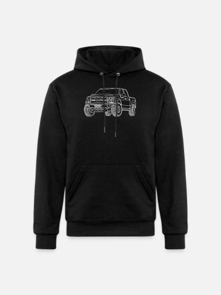 F150 Raptor - Champion Unisex Powerblend Hoodie - black