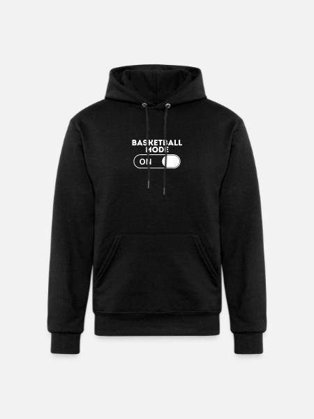 Basketball Mode - Champion Unisex Powerblend Hoodie - black