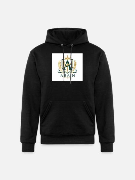 Arain Pride - Premium Punjabi Heritage Graphic - Champion Unisex Powerblend Hoodie - black