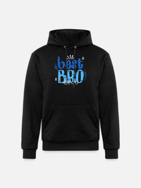 Best BRO - Champion Unisex Powerblend Hoodie - black