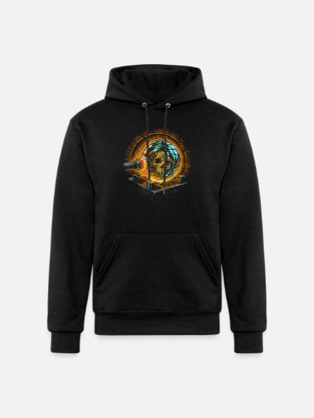 Glass Blowing - Champion Unisex Powerblend Hoodie - black