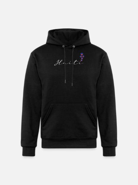 Haiti - Champion Unisex Powerblend Hoodie - black