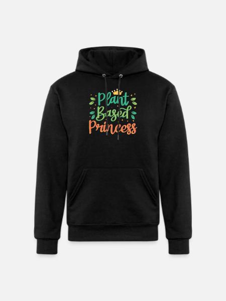 PLANT LOVE - Champion Unisex Powerblend Hoodie - black