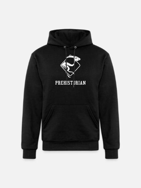 Prehistoric Prehistorian - Champion Unisex Powerblend Hoodie - black