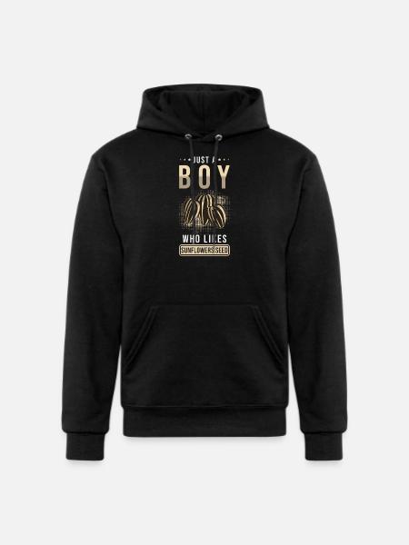 Sunflower Seeds - Champion Unisex Powerblend Hoodie - black