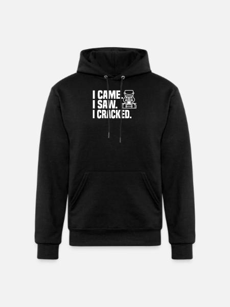 Funny Nutcracker Gift - Champion Unisex Powerblend Hoodie - black