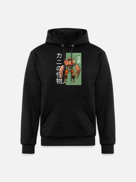 Kaiju Crab: Monstrous Marvel - Champion Unisex Powerblend Hoodie - black