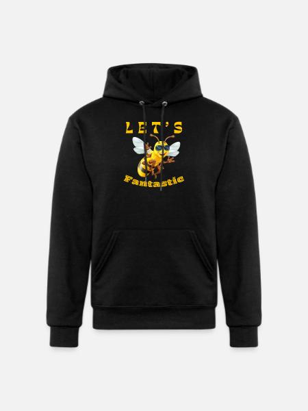 LET S BEE FANTASTIC - Champion Unisex Powerblend Hoodie - black