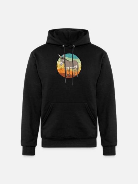 Mule Lover Mules Owner - Champion Unisex Powerblend Hoodie - black