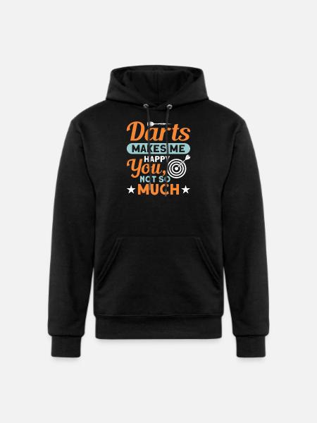 Darts Dart Player - Champion Unisex Powerblend Hoodie - black