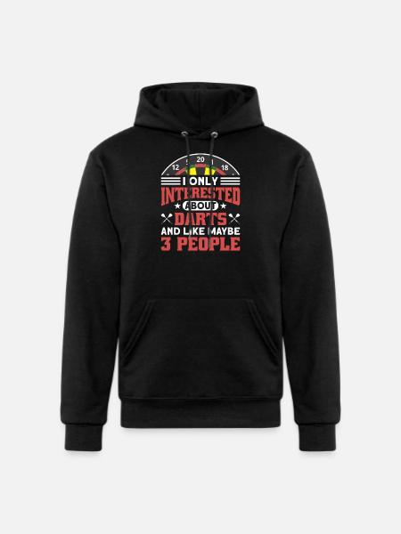 Darts Dart Player - Champion Unisex Powerblend Hoodie - black