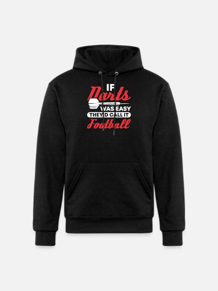 Darts Dart Player - Champion Unisex Powerblend Hoodie - black