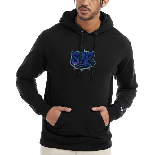 Cosmic STAR Graffiti Tag Tee - Champion Unisex Powerblend Hoodie