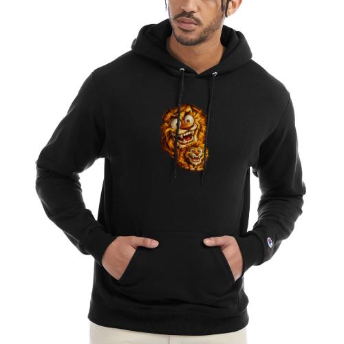 Crazy Double Lion Streetwear - Champion Unisex Powerblend Hoodie