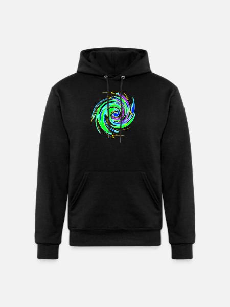 Where's the Purple? - Champion Unisex Powerblend Hoodie - black