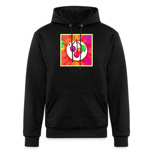 Cherry Pop Art Burst - Champion Unisex Powerblend Hoodie