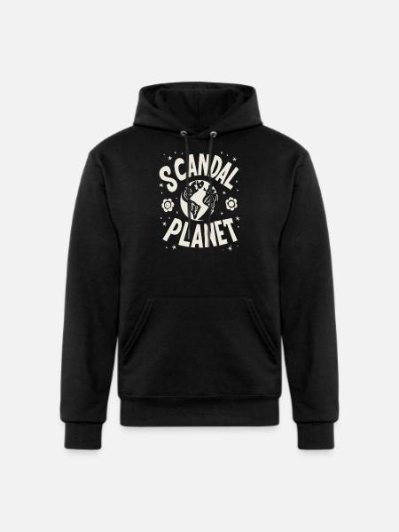 planet aid scandal - Champion Unisex Powerblend Hoodie - black