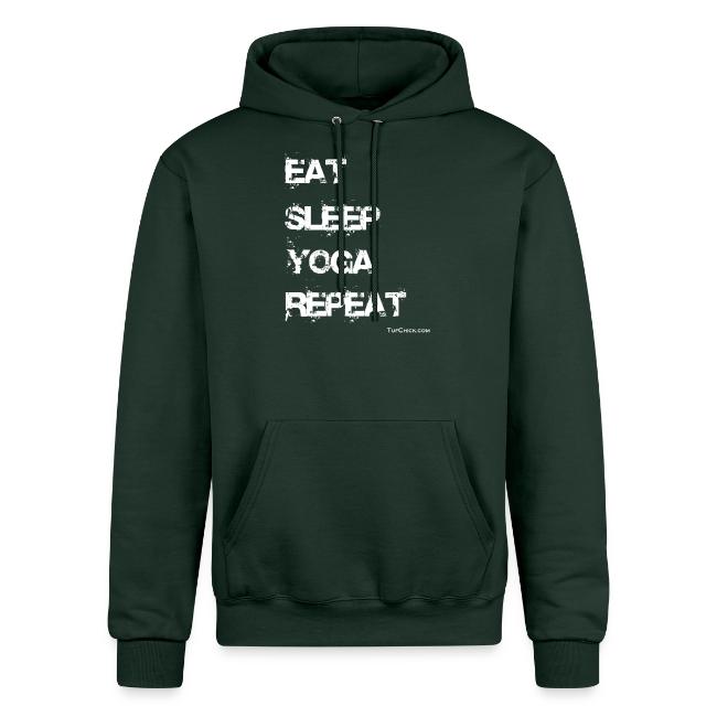 Eat Sleep Yoga Repeat - wb - TC