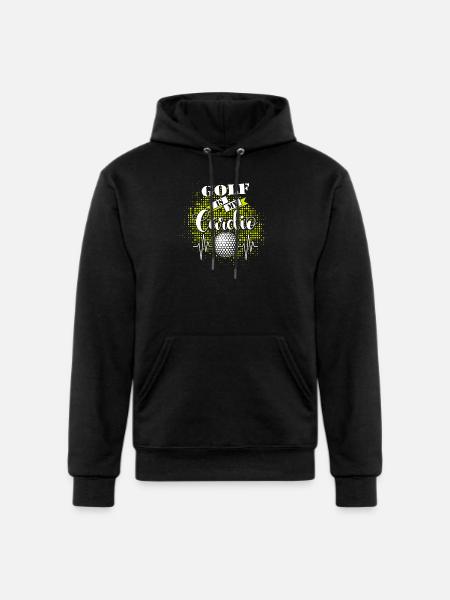 Golf Is My Cardio - Champion Unisex Powerblend Hoodie - black