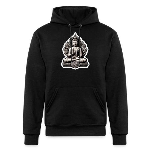 The Buddha Displaying Hand Mudra - Champion Unisex Powerblend Hoodie