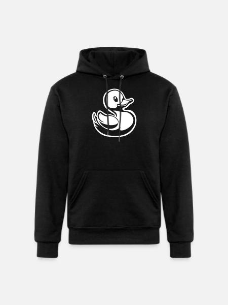 Rubber ducky - Champion Unisex Powerblend Hoodie - black