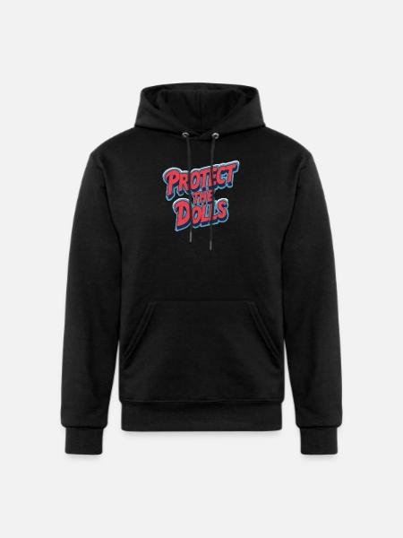 Protect the Dolls - Champion Unisex Powerblend Hoodie - black